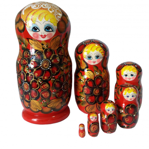 Матрёшка h=23-25см, 7мест