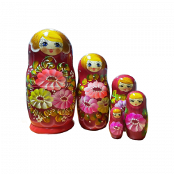 Матрёшка "сувенирка", 5мест