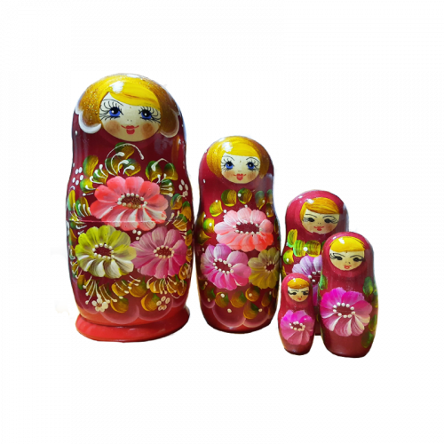 Матрёшка "сувенирка", 5мест