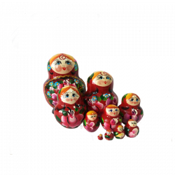 Матрёшка "Пузатая", 10мест