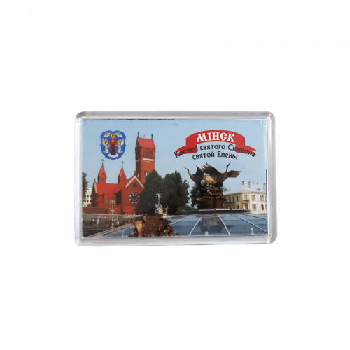 Магнит акриловый прямоугольник