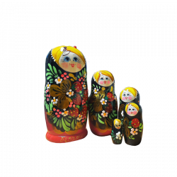 Матрёшка "сувенирка", 5мест