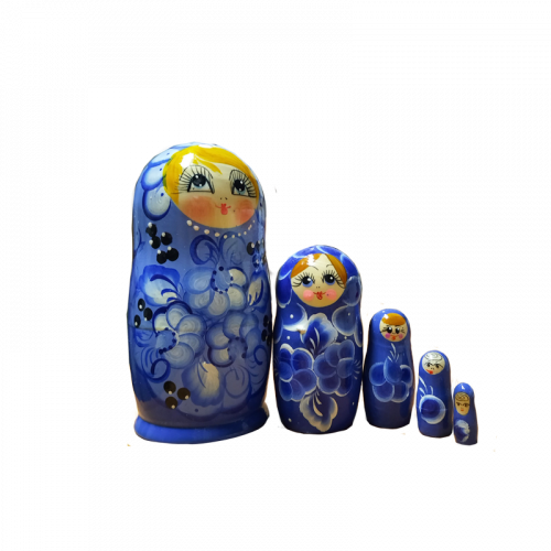 Матрёшка "сувенирка", 5мест