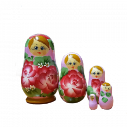 Матрёшка "сувенирка", 5мест