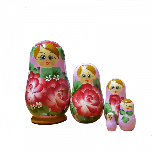 Матрёшка "сувенирка", 5мест