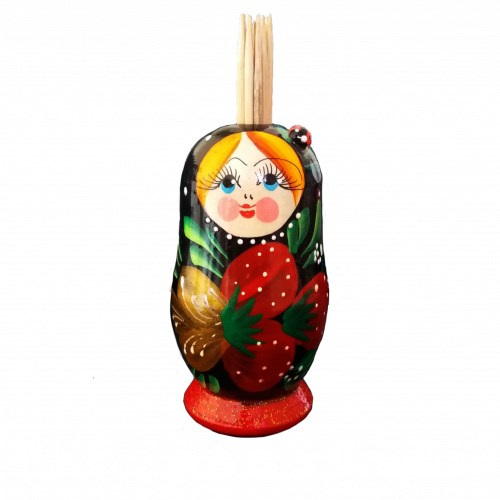 Матрёшка с зубочистками