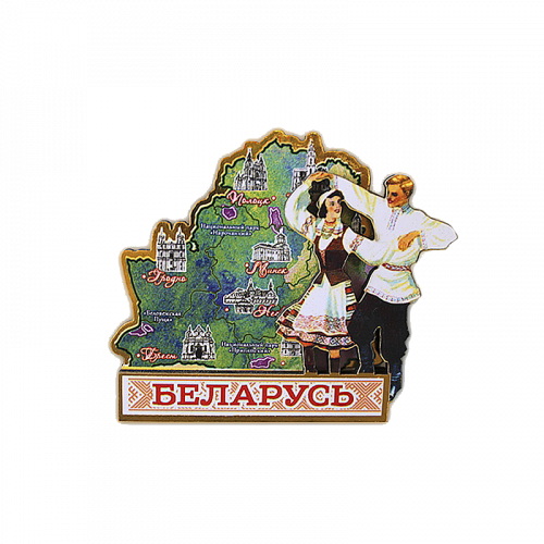 Магнит деревянный Артикул:D-8