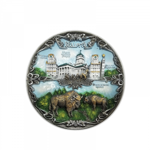 Декоративная тарелка,15 см Артикул: 319 Цвет:затирка