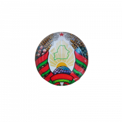 Магнит стеклянный "Герб Республики Беларусь",  Артикул: GIM-08 