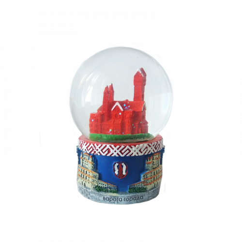 Статуэтка-шар"Костёл" Артикул: PrB80-03