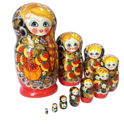 Матрёшка h=28-30см, 10мест
